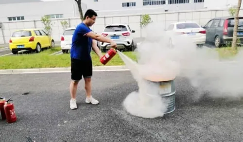 Fire drill for all employees of JEC in May 2020